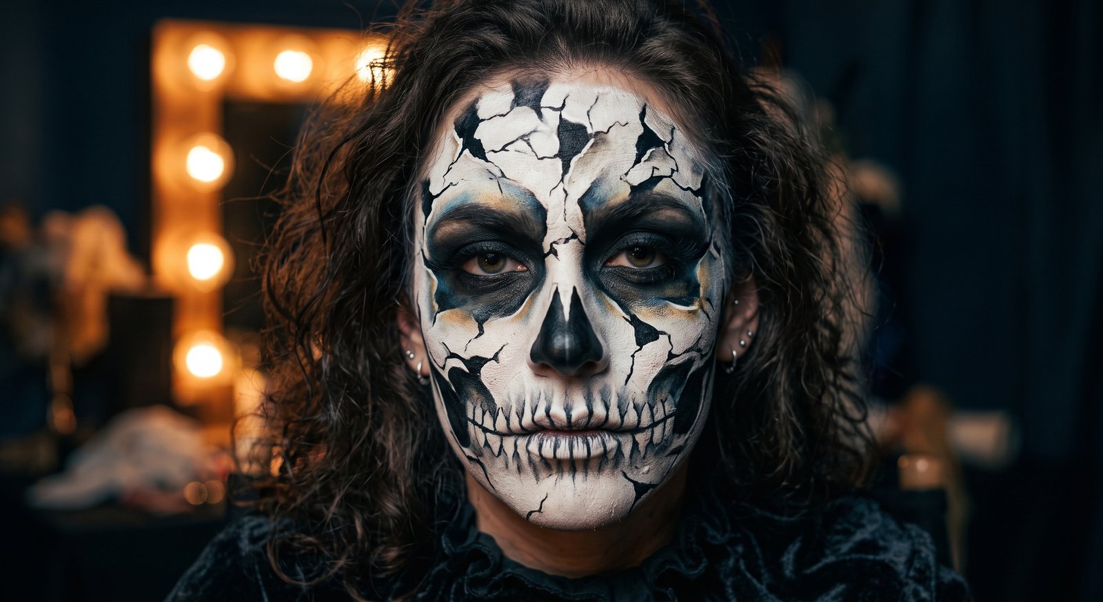 Calavera con rasgaduras